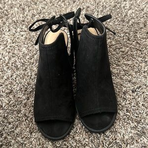 Size 9 Lauren Conrad open toed shoes